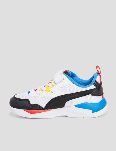 Runnings à lacets Puma X Ray Lite blanc garçon