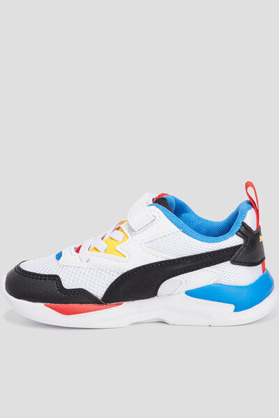 Runnings à lacets Puma X Ray Lite blanc garçon