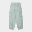Pantalon parachute battle poches côtés vert pastel fille