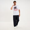 T-shirt manches courtes coton Spider-Man blanc homme