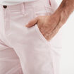Pantalon chino droit stretch rose homme