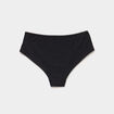 Lot 5 shortys coton noir femme