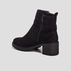 Bottines à talons noir femme