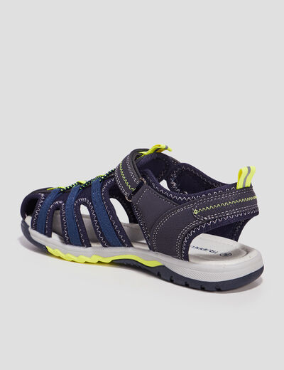 Sandales Trappeur bleu marine garçon