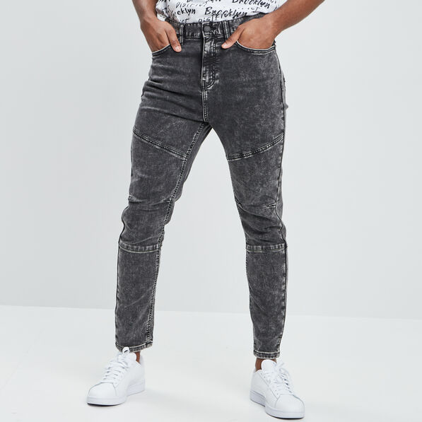 Jeans skinny denim noir homme