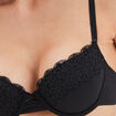 Soutien-gorge corbeille dentelle noir femme