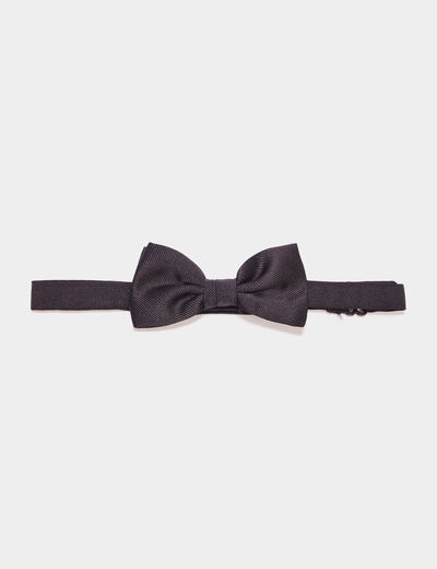 Noeud papillon noir garçon