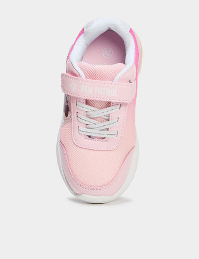 Baskets running lumineuses Paw Patrol rose fille