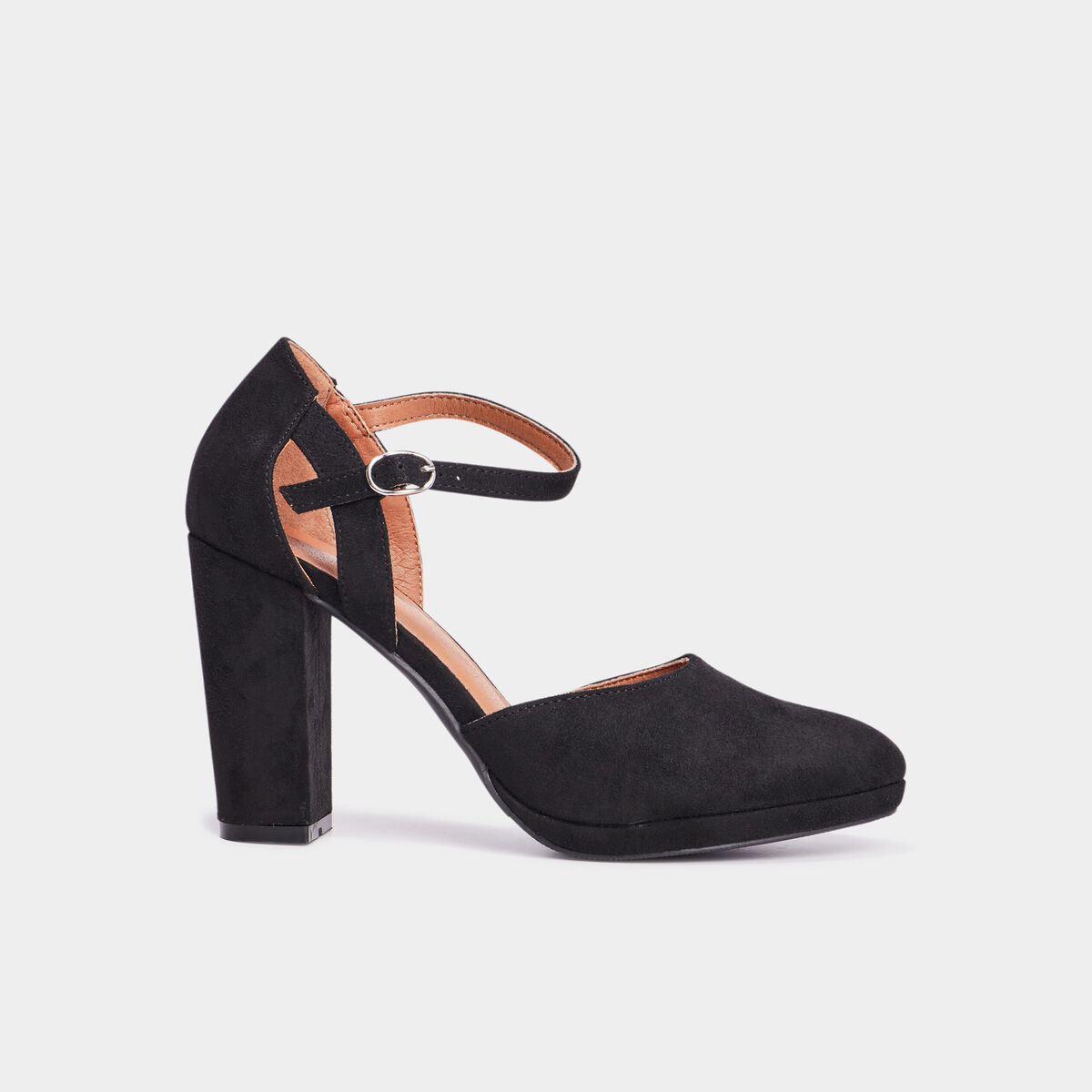 Escarpins &agrave; talons noir femme