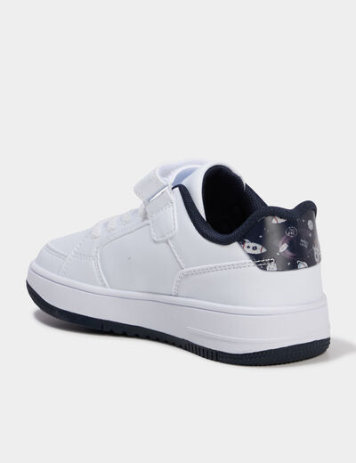 Baskets &agrave; scratchs Champion R18 noir gar&ccedil;on