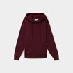 Sweat hoodie 1 poche &agrave; capuche violet fonc&eacute; femme