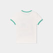 T-shirt manches courtes coton Creeks blanc garçon