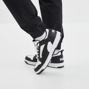 tennis basses lacets puma v6 noir homme Tennis basses lacets Puma V6 noir homme