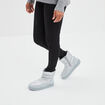 Bottines matelass&eacute;es doubl&eacute;es gris argent femme