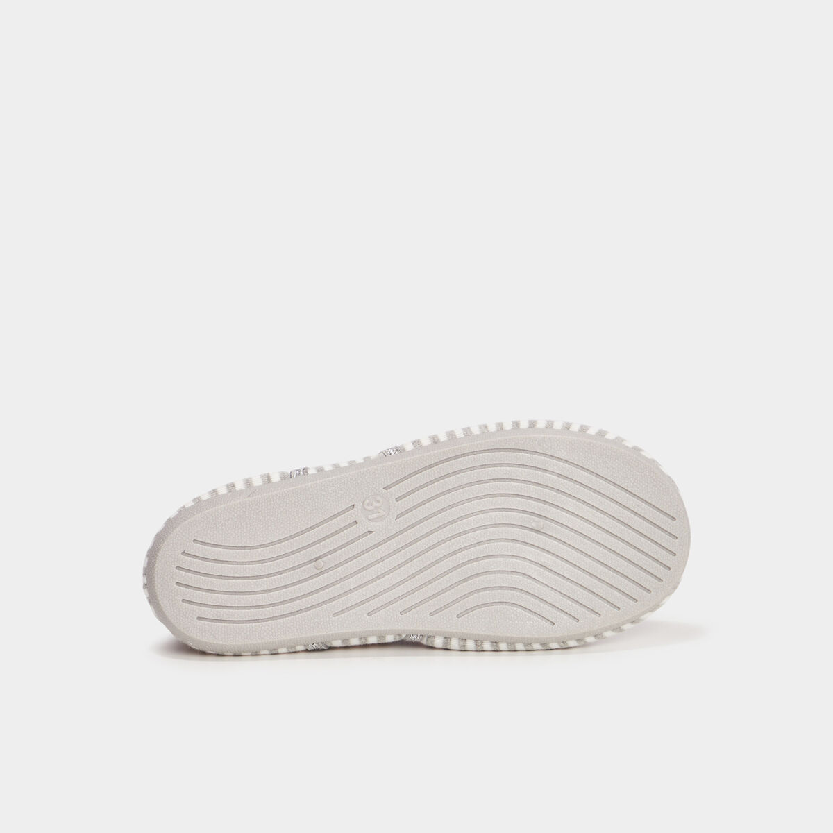 Chaussons ballerines gris fille