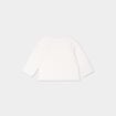 Ensemble de naissance 2 pièces blanc bébé fille