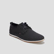 Derbies texturées à lacets noir homme