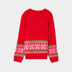 Pull No&euml;l Minecraft Creeper rouge gar&ccedil;on