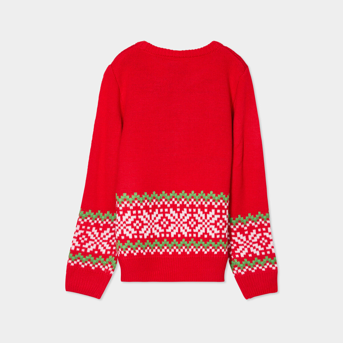 Pull No&euml;l Minecraft Creeper rouge gar&ccedil;on