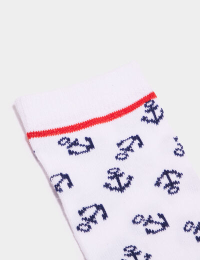 Lot 5 paires chaussettes bleu marine garçon