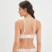 Soutien-gorge corbeille dentelle ivoire femme