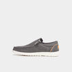Loafer en toile gris homme