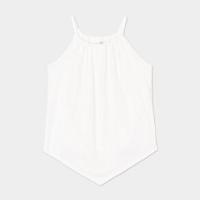 debardeur dentelle encolure americaine blanc femmegt Débardeur dentelle encolure américaine blanc femme grande taille