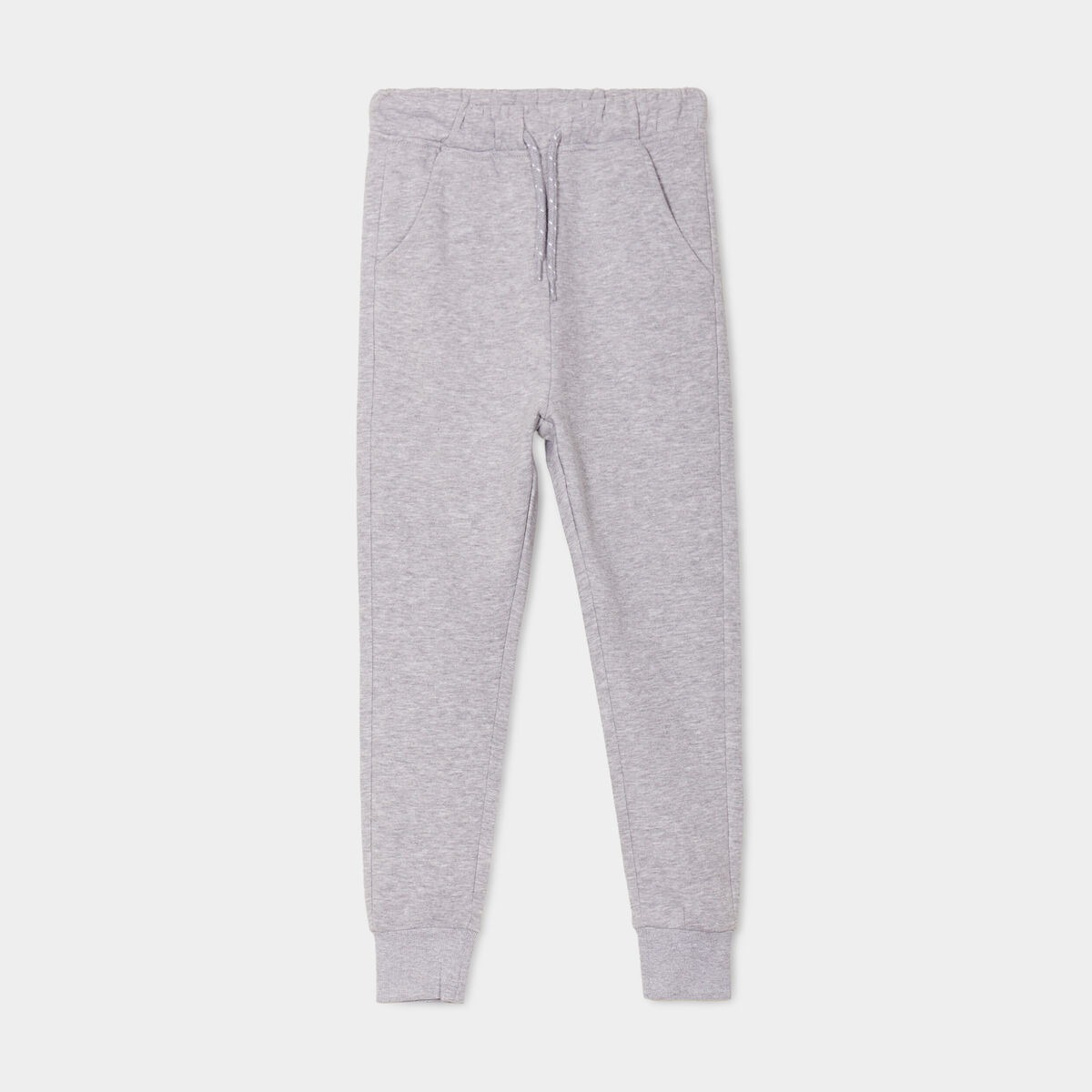 Pantalon de jogging molleton gris clair gar&ccedil;on