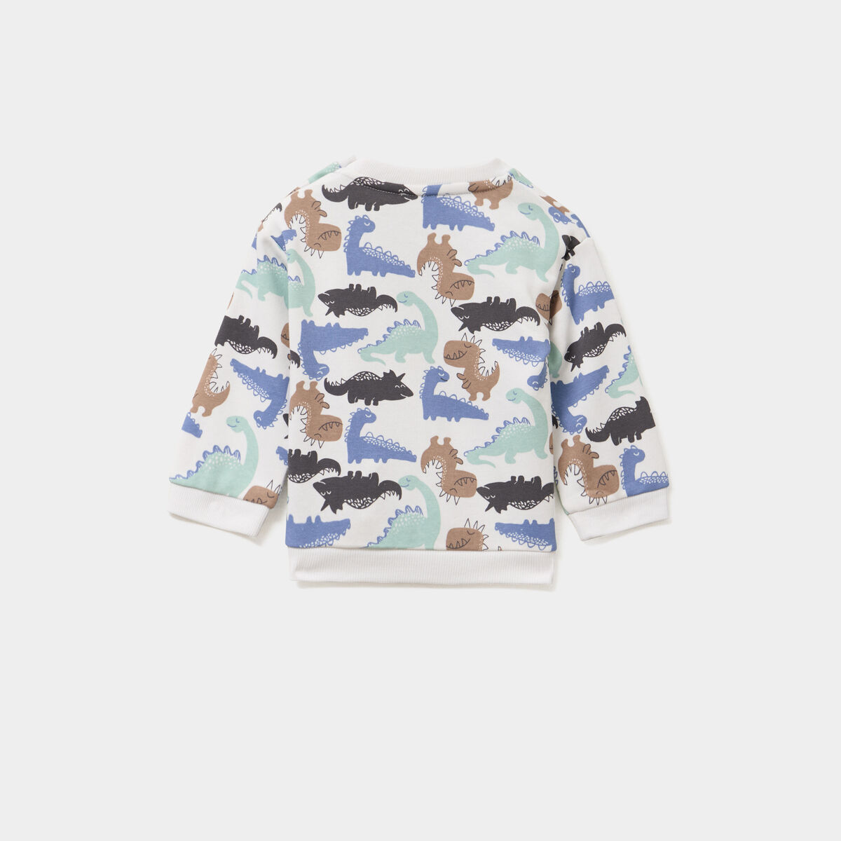 Ensemble de jogging 2 pi&egrave;ces ecru b&eacute;b&eacute; gar&ccedil;on