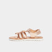 Sandales en cuir Kickers Brahmia rose fille