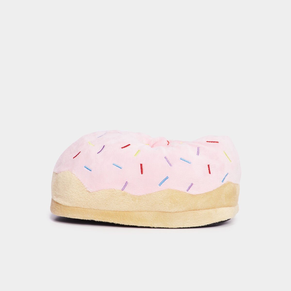 Chaussons aspect velours multicolore fille