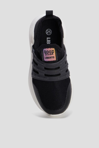 Baskets running Liberto noir garçon