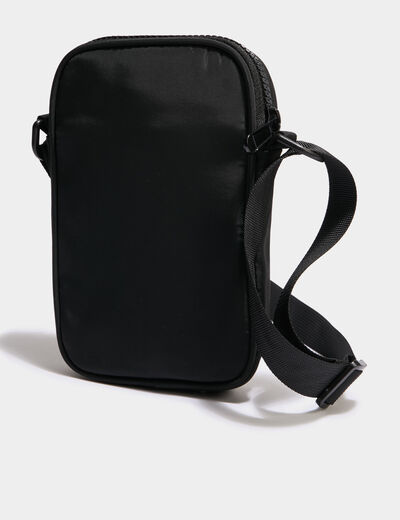 Sac pochette en bandoulière noir femme