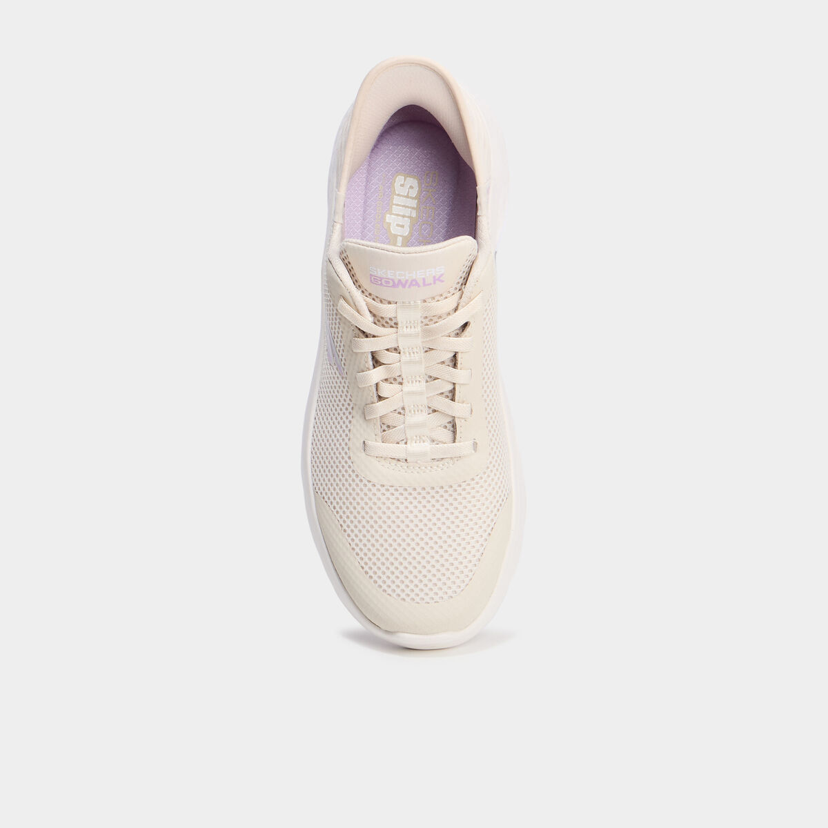 Baskets running Slip Ins GO WALK FLEX sable femme