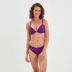 Soutien-gorge maxi push-up violet femme