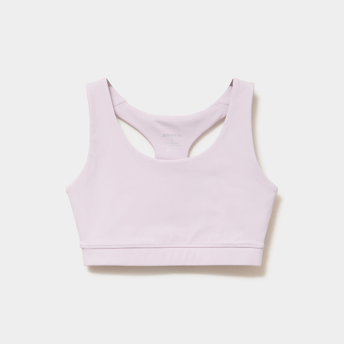Brassi&egrave;re de sport dos nageur violet clair femme