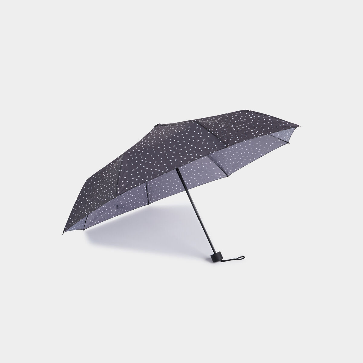 Parapluie pliant noir mixte