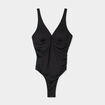 Maillot de bain une pièce grossesse noir femme maternité