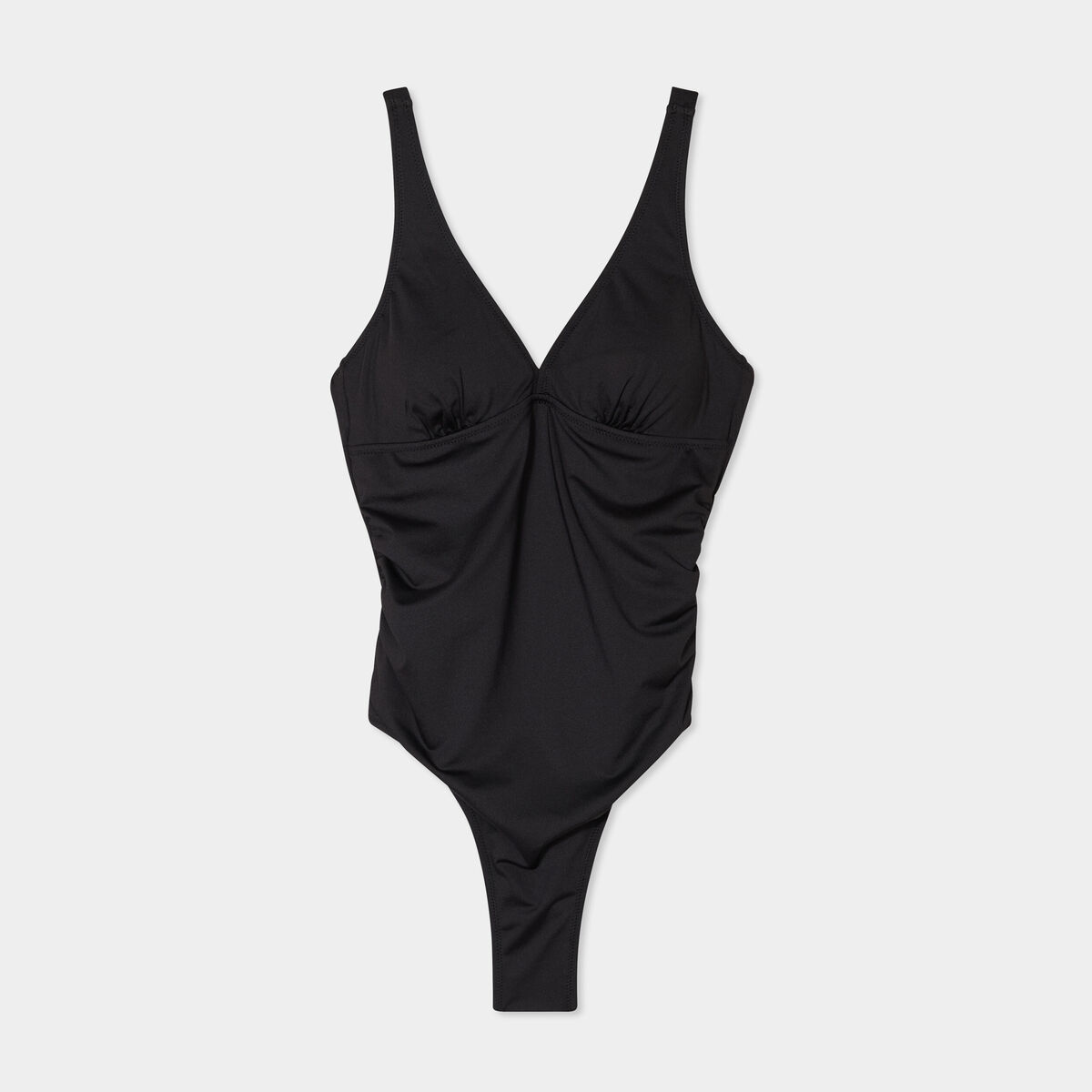 Maillot de bain une pièce grossesse noir femme maternité