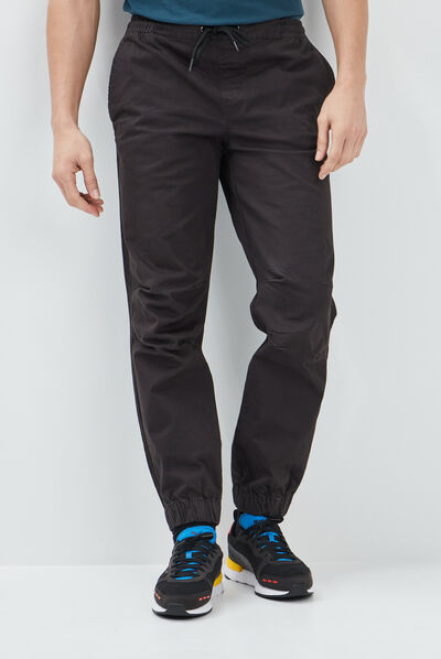 Pantalon jogpant gris foncé homme