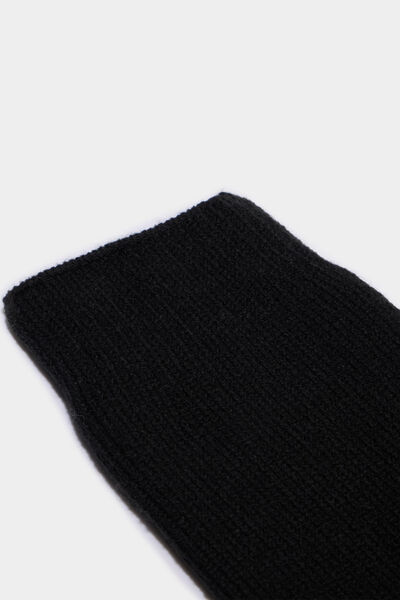 Lot 3 paires chaussettes thermiques noir homme