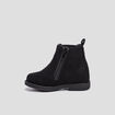 Bottines pailleté chelsea zippées noir bébé fille