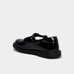 Babies salom&eacute; vernies noir fille