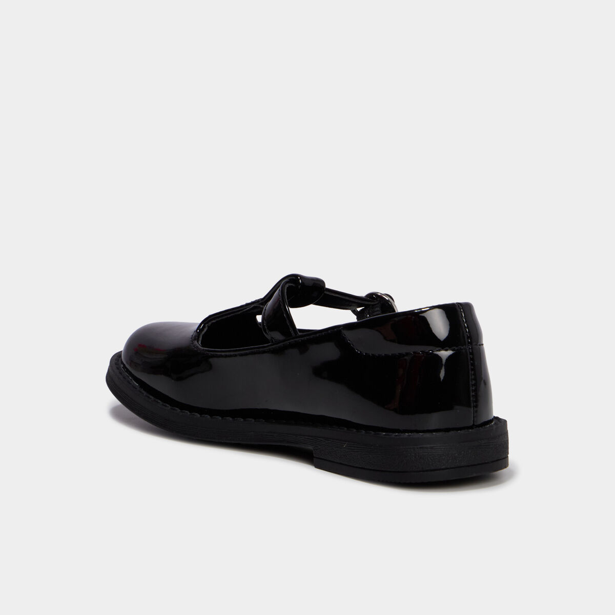 Babies salom&eacute; vernies noir fille