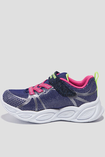 Baskets running lumineuses Sporty Glow multicolore fille