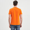 T-shirt en coton manches courtes orange homme