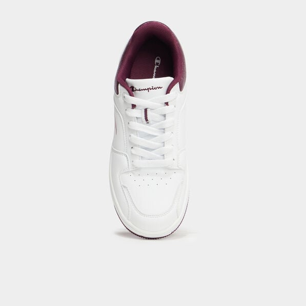 tennis basses a lacets champion foil bordeaux femme Tennis basses à lacets Champion Foil bordeaux femme