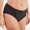 Culotte effet gainant microfibre noir femme