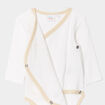 Lot 2 bodies croisés coton Winnie blanc bébé