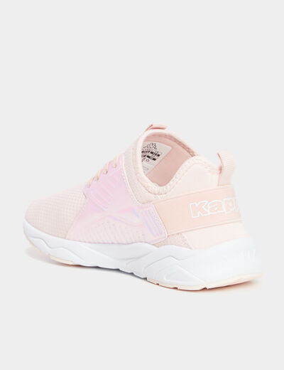 Runnings à lacets Kappa San Puerto vieux rose fille